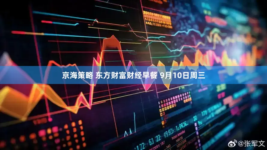 京海策略 东方财富财经早餐 9月10日周三